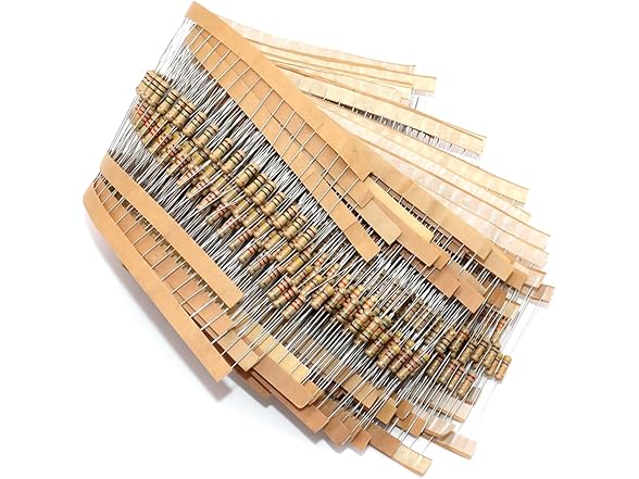 1000Pcs Resistor Kit 1/2W 25 Values