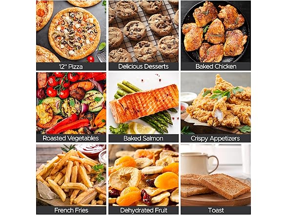 20L Electric Air Fryer Pizza Oven