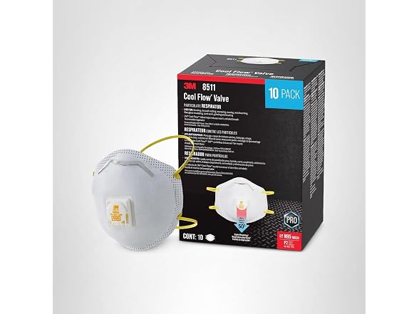3M 8511 Particulate Respirators, N95, C
