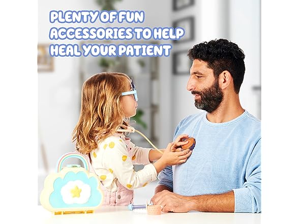 Bluey Cloud Bag Doctor Playset, Play Doctor