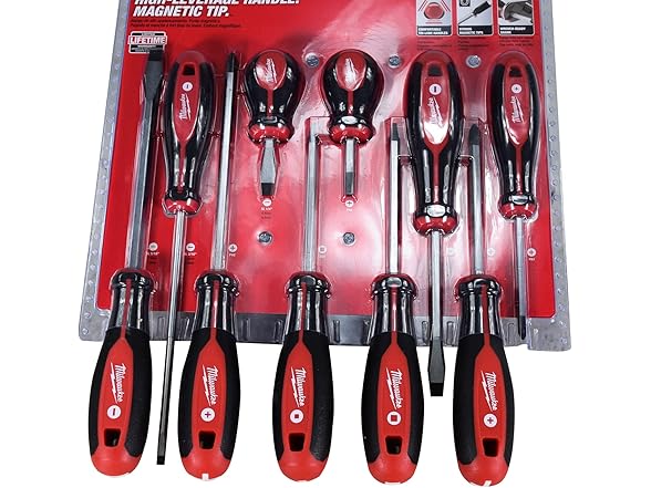 Milwaukee 48-22-2710 10 Piece Screwdriver Set