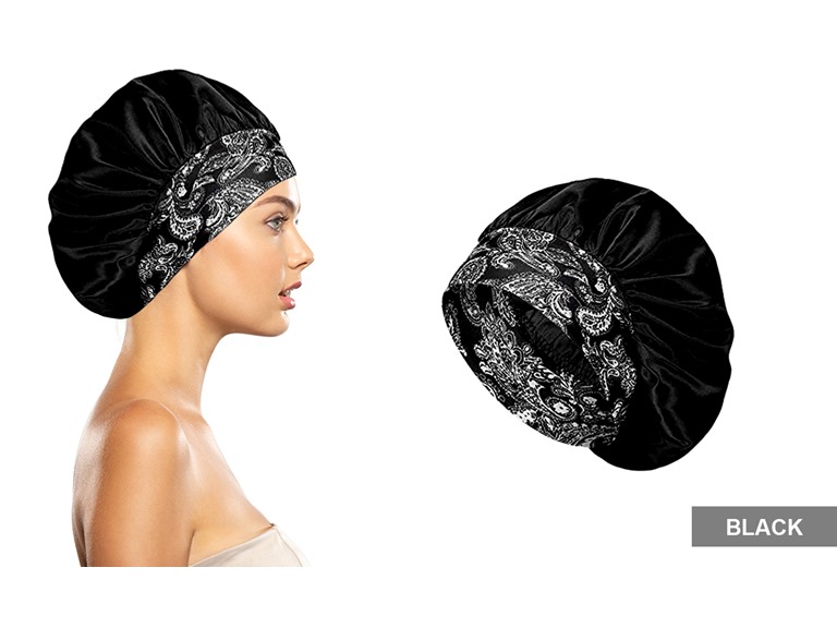 Women's Silky Satin Head Scarf Hair Wrap Cap Hat Headband Sleeping Bonnet