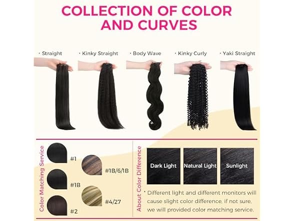Seamless Clip-in Hair Extensions