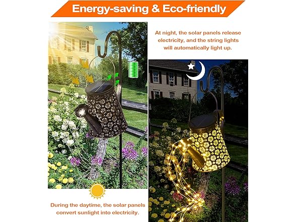 Komirom 90 LED Solar Watering Can