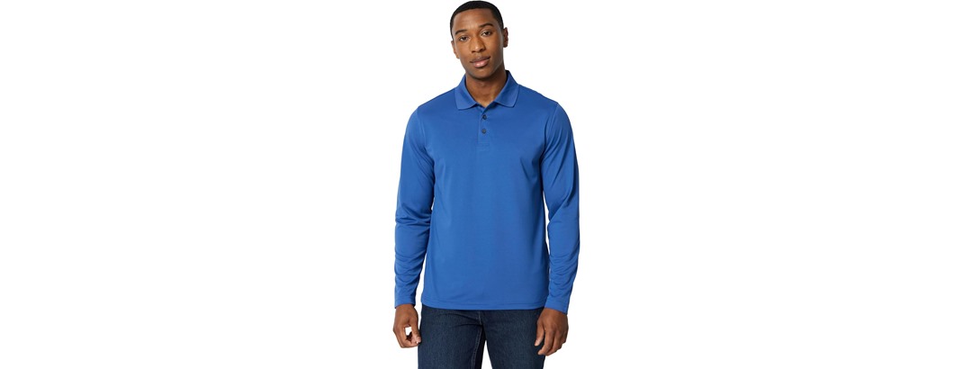 Amazon Essentials Men's Golf Polo Shirt Light