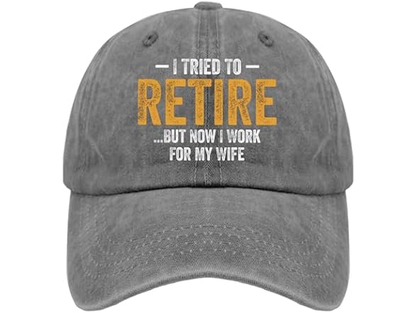 I Tried to Retire But...Baseball Hat