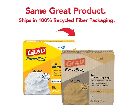 Glad CloroxPro Glad Forceflex Kitchen Bags