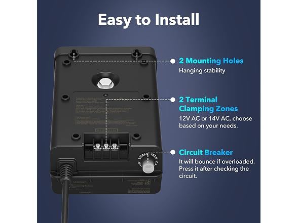 BN-LINK 120W Low Voltage Landscape Transformer Outdoor 