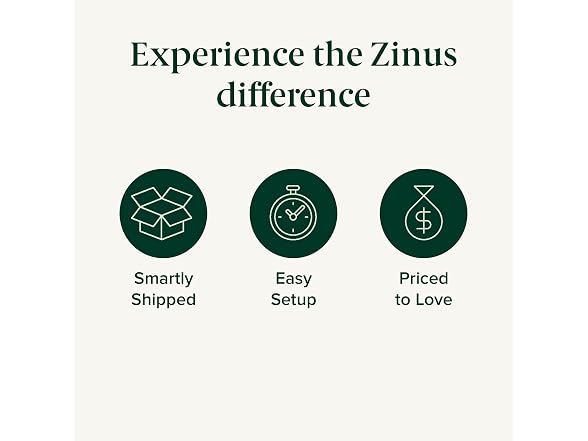 Zinus Kai Platform Bed Frame, Four Underbed Storage Drawers, Full