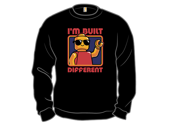 Confident Brick Character