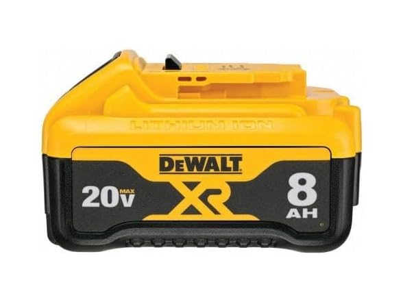Dewalt DCB208-2 20V MAX* 8Ah XR battery 2pk