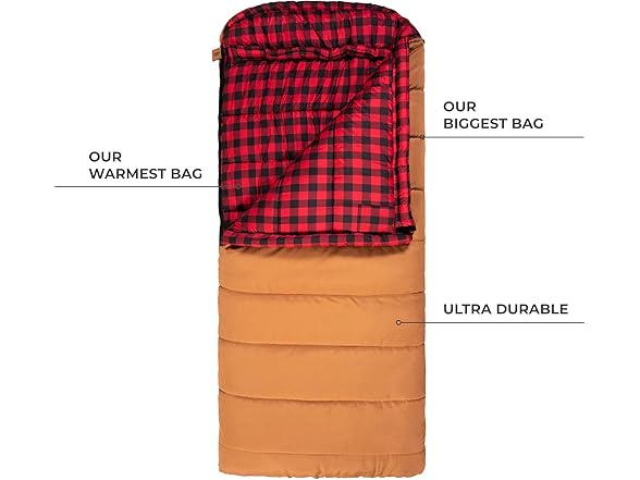 TETON Bridger XXL 0F Canvas Sleeping Bag