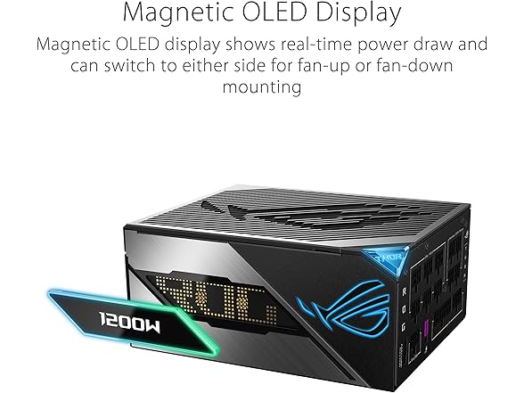 ASUS ROG Thor 1000W Platinum III PSU