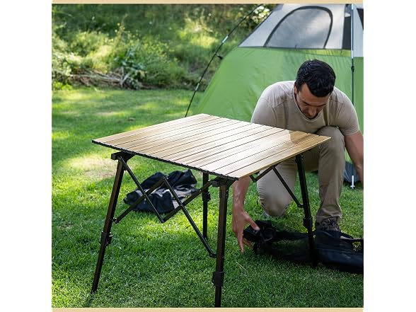 Stylish Camping ARROWHEAD OUTDOOR 39" Aluminum Folding C