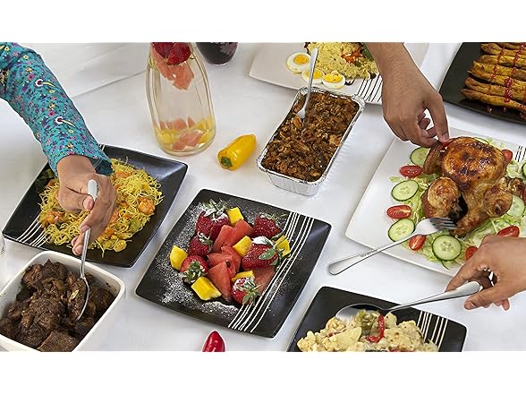 HOMECHAN 20-Piece 18/10 Stainless