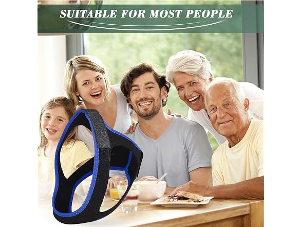 OHALEEP Anti Snoring Chin Strap for Sleep