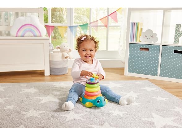 Kidoozie Bump Around Stacking Turtle