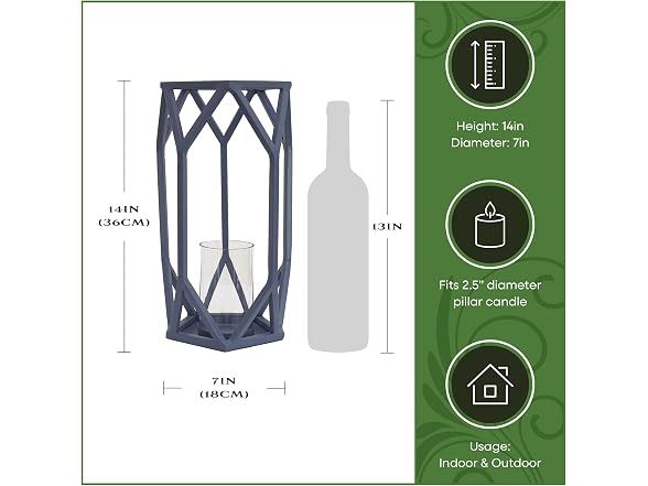 National Tree Company 14 in. Candle Lantern - Gallery 6