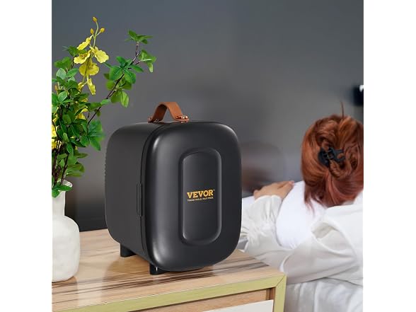 Vevor Mini Fridge, 4 Liter/6 Can Small