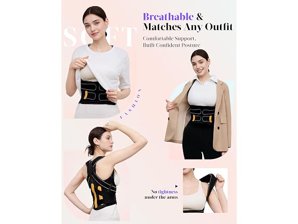 pluclike Posture Corrector for Women and Men,