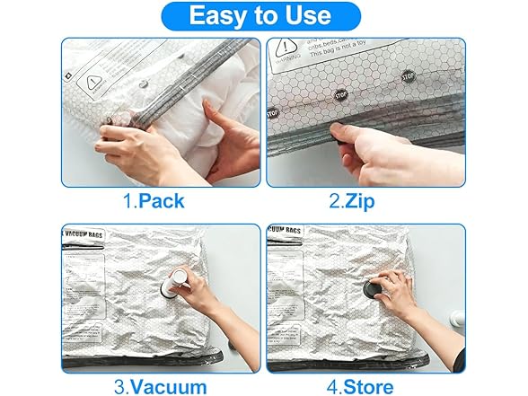 Vacuum Seal Bags for Travel