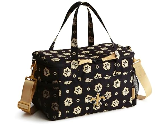 SAINTS Vera Bradley Womens Recycled NFL Cooler