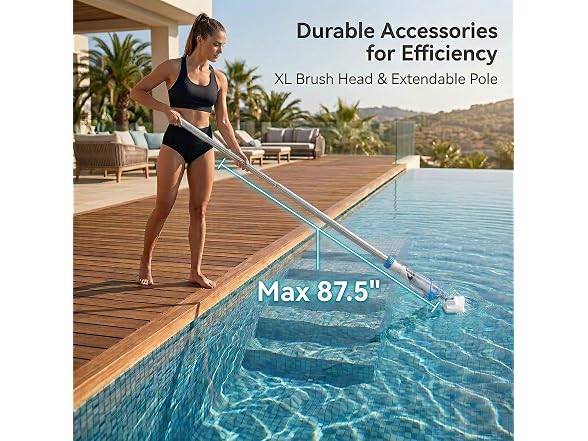 Consciot Pool Vacuum for Above Ground Pool & Inground Pool