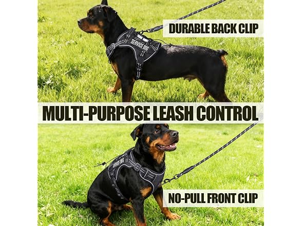 yimeis 3-in-1 Dog Vest Harness Leash