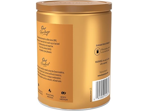 Lavazza Qualita Oro Ground Coffee, Medium Roast