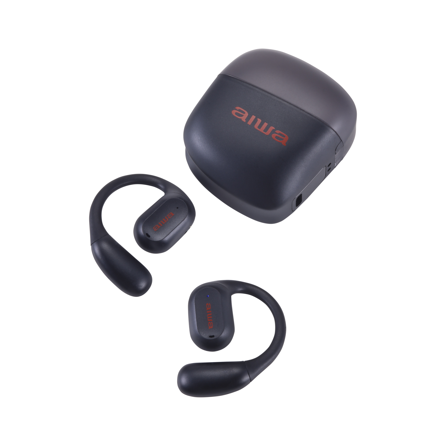 Aiwa OWS Earbuds with Display Charging Case - Gallery 18