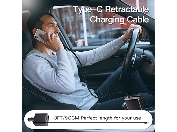 ZiBwnfuxcz 65W Laptop Car Charger