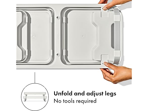 OXO Pet Adjustable Elevated Feeder