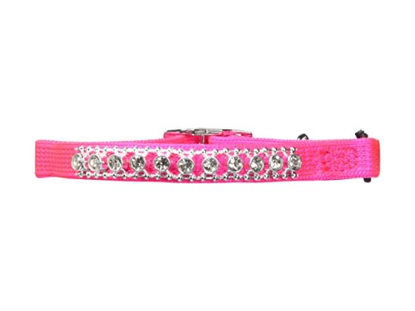 Petmate Bling Elastic Cat Collar, 0.375" x 8-10"