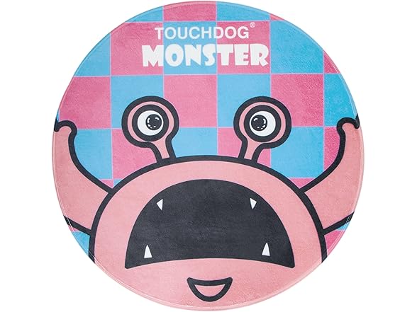 Pet Life ® Crabs Monster Round Dog Mat