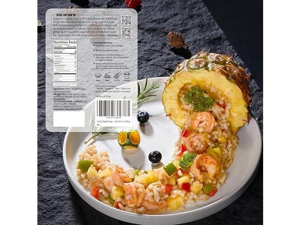 YUHO Shirataki Konjac Keto Rice