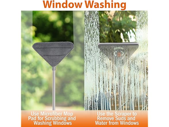 wishFIX Wall Cleaner with Long Handle