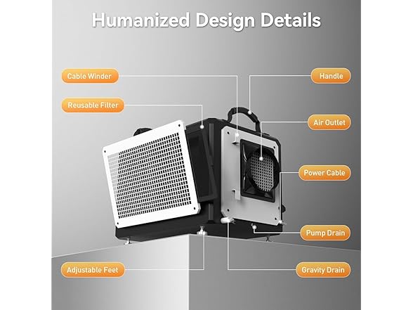 Tiitss Commercial Dehumidifier 120 Pints