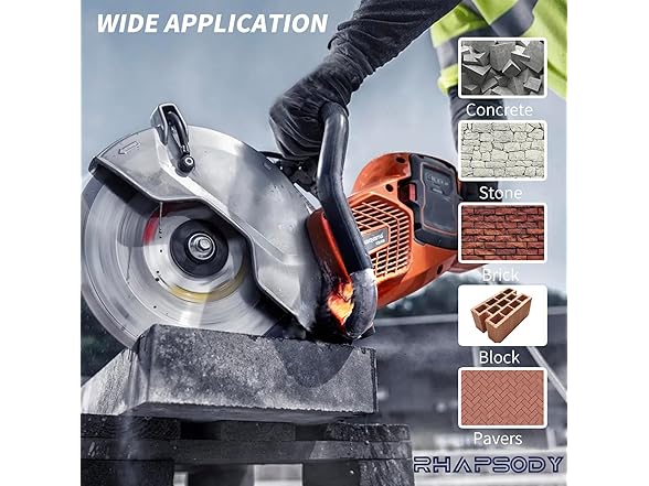 Rhapsody RHAPSODY 5 Inch Diamond Saw Blade