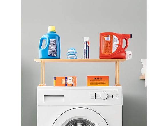Lavish Home Bamboo Sink Shelf