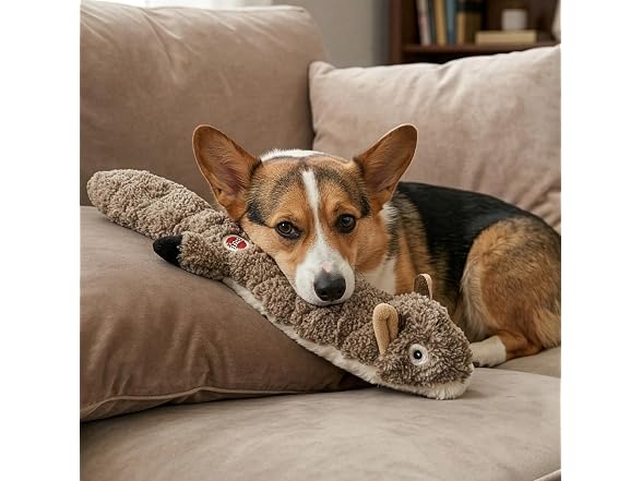 SPOT Skinneeez Extreme Quilted Squirrel- Durable