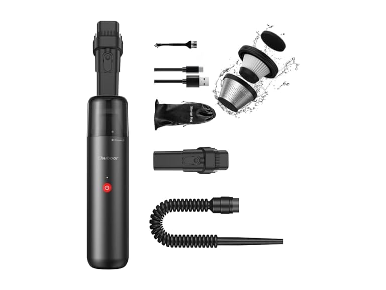 Chuboor Mini Cordless Vacuum