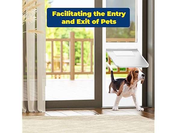 Large Dog Door for Sliding Glass Doors