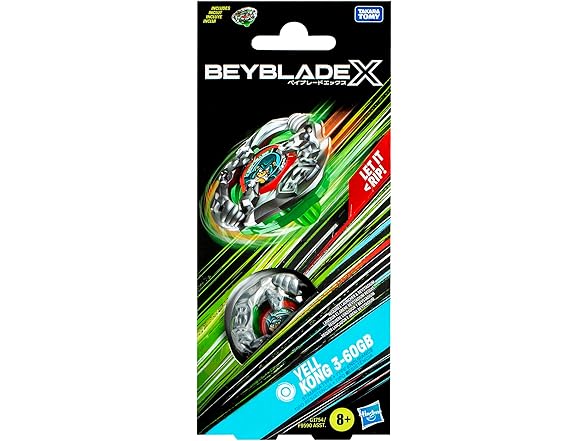 Beyblade X Yell Kong 3-60GB Booster Pack Set