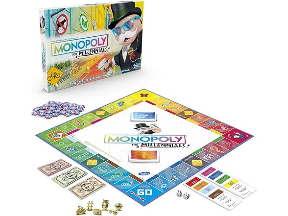 Hasbro Gaming Monopoly for Millennials