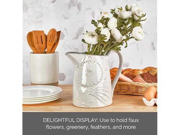 Elements 9.84x6.1x8.46 Inch Ceramic Bird Settings - Gallery 4