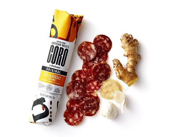 (4pk) Coro Foods Salami Piccolos Gift Set