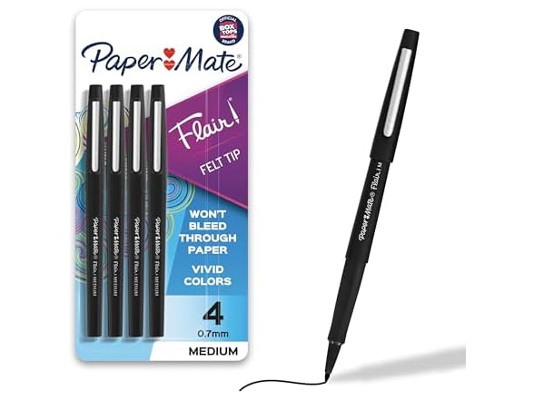Paper Mate Flair Felt Tip Pens