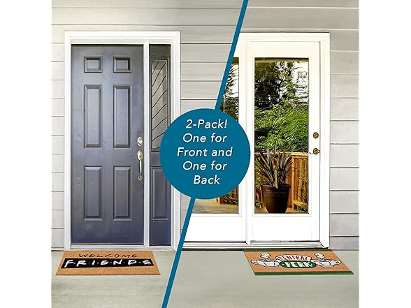 Gertmenian Friends Coir Doormat - 2x3