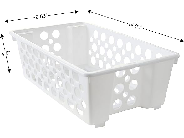 Organize Your Home Short Slide-It Basket 2Pk