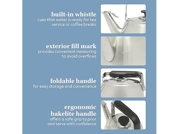 Sur La Table 2 Qt Heavy Tea Kettle